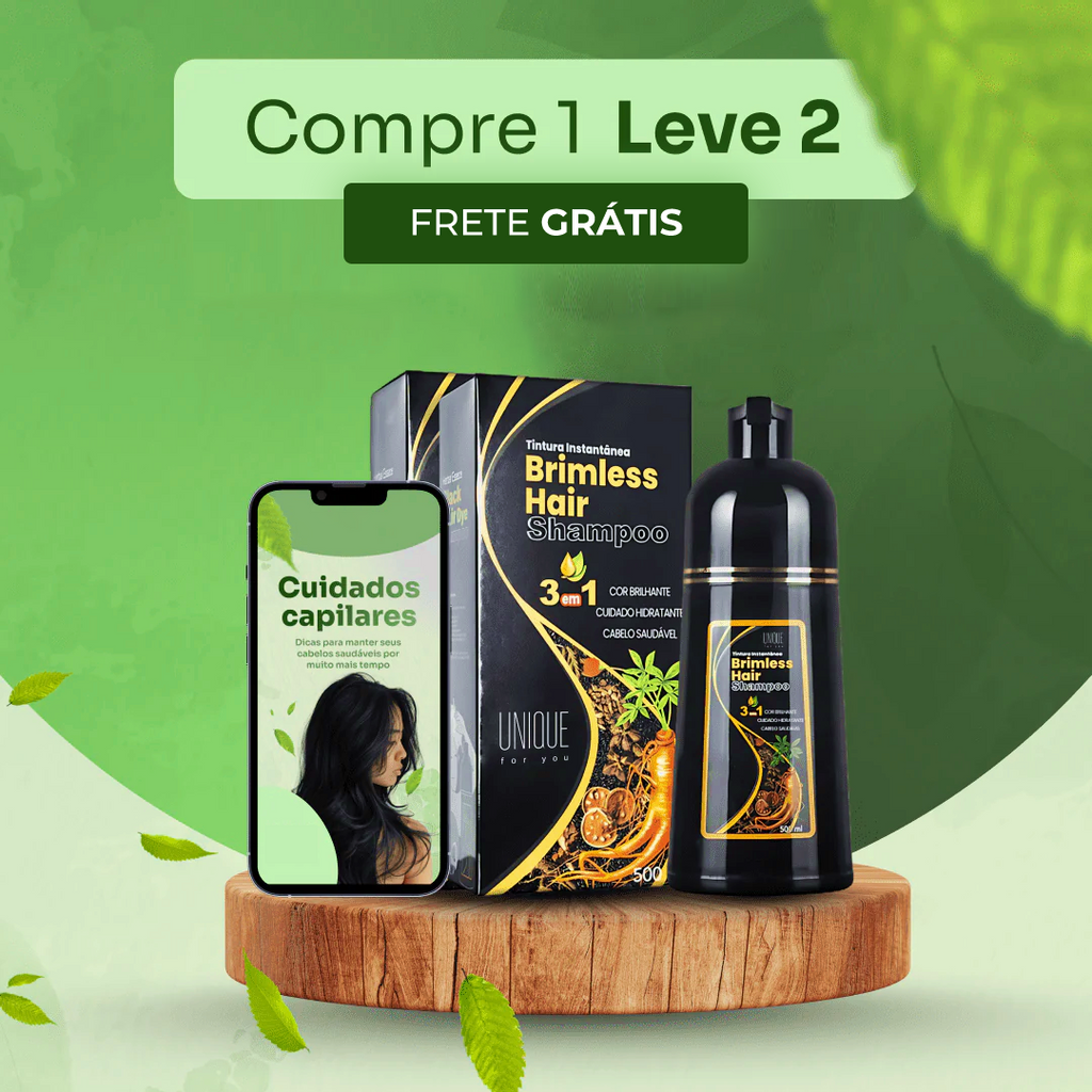 [COMPRE 1 LEVE 2] Shampoo e Colorante Asiático Natural